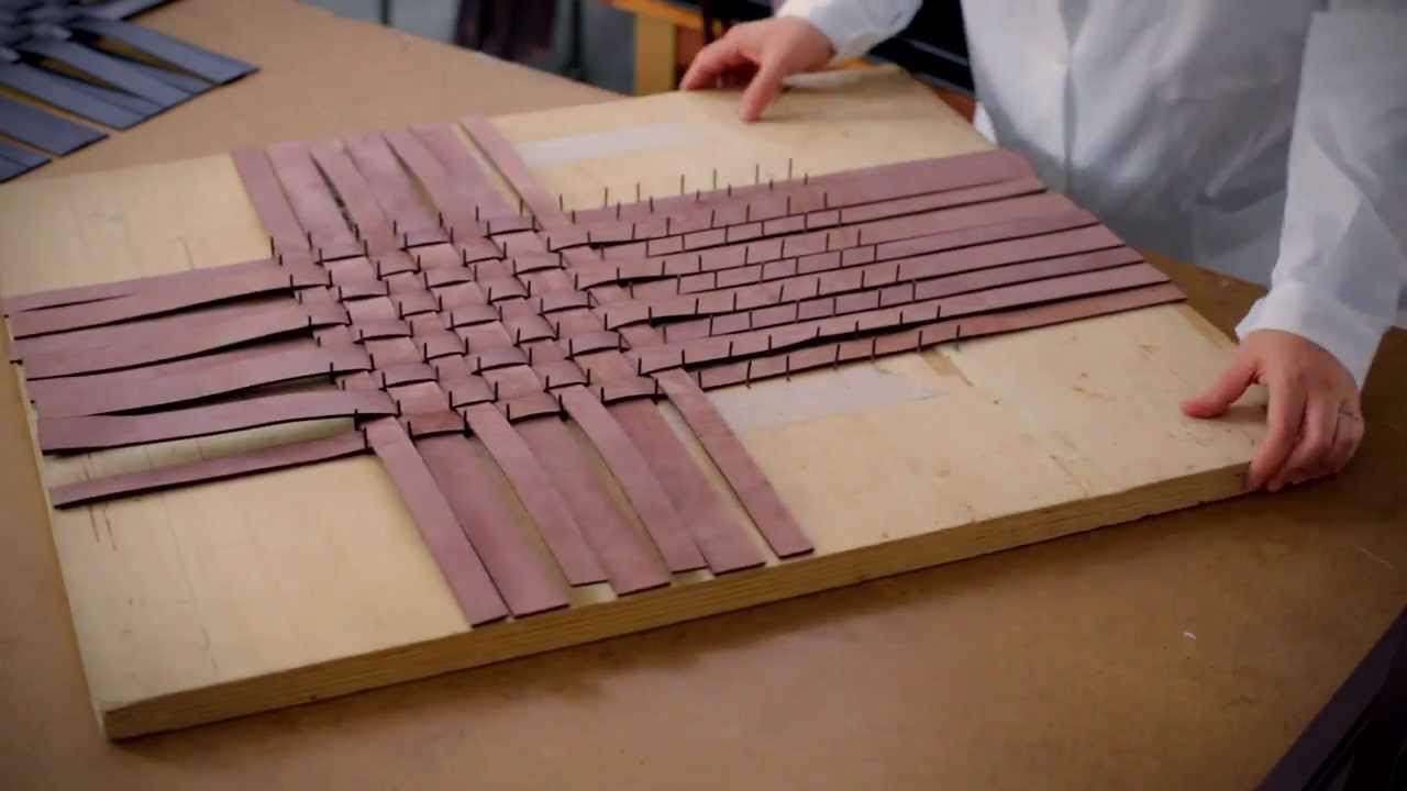 Arte&Cuoio: The making of Intrecci Basket