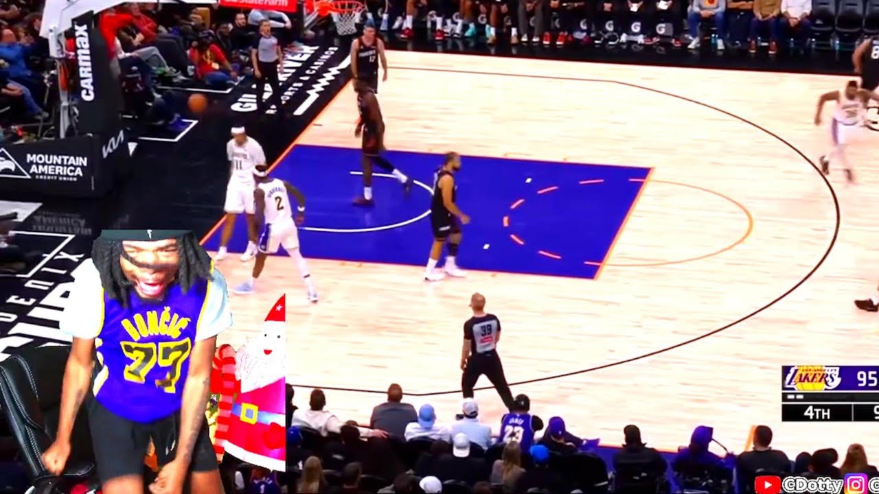 NO WAY WTFF!!! Lakers vs Suns NBA Highlights 2025 (reaction)