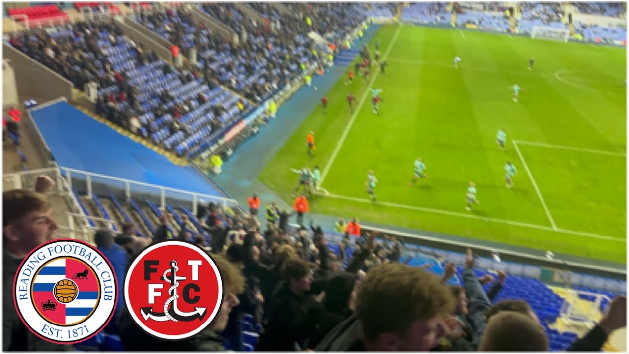 90+2 MINUTE LIMBS!! READING VS FLEETWOOD TOWN VLOG!!