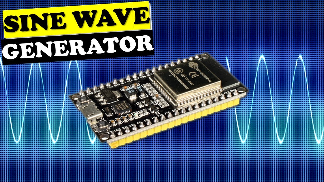 Sine Wave Generator with Arduino and ESP32 Board