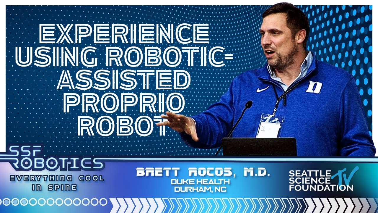 Doświadczenie w korzystaniu z robota Proprio wspomaganego przez roboty - Brett Rocos, M.D.