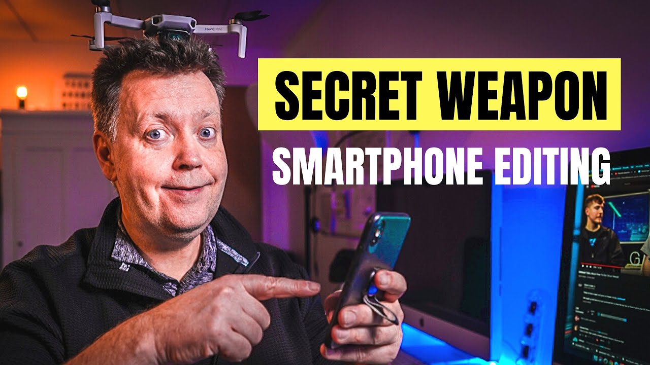 HOW TO EDIT VIDEOS FROM MAVIC MINI, MAVIC AIR 2 OR DJI MINI 2 ON A SMARTPHONE (free)