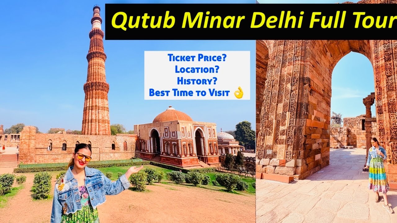 Qutub Minar Delhi | The Most Famous & Visited Historical Monument of Delhi | #qutubminar #delhi 