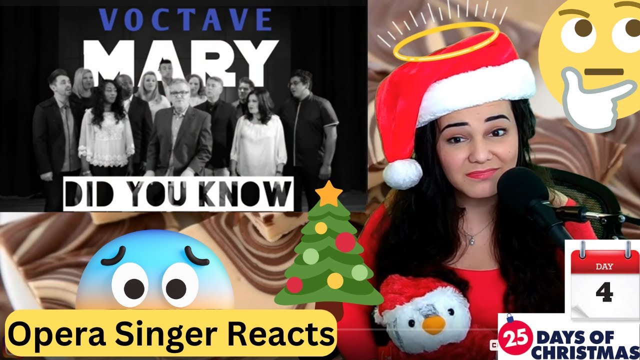 Mary, Did You Know - Voctave feat. Mark Lowry | Opera Singer Reaction