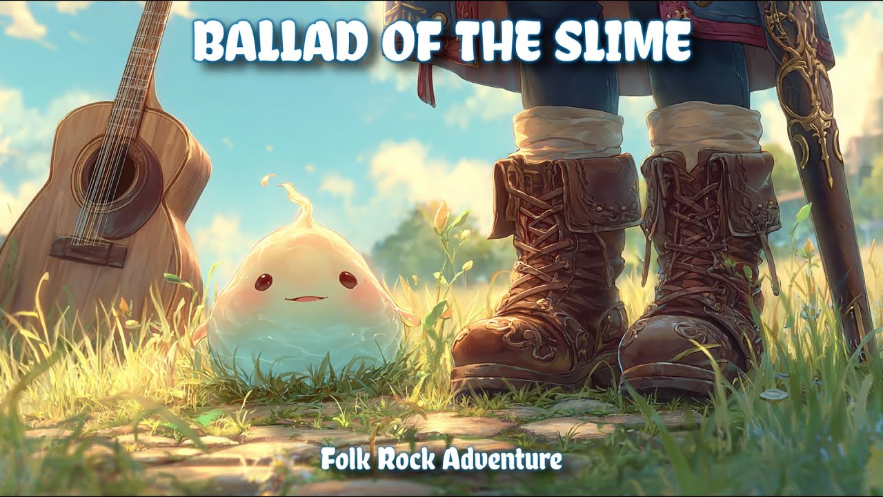 Ballad of the Slime &mdash; Folk Rock Bard Song | Warm Storytelling Acoustic | Lyric Video