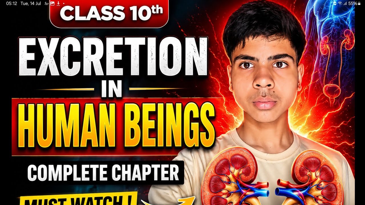 LIFE PROCESSES| EXCRETION|Most asked topic| Class 10 Science |Boards 2027