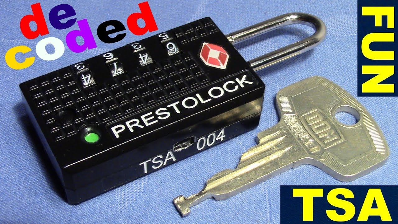 (выбор 479) Веселая расшифровка: кодовый замок TSA Sesamee 