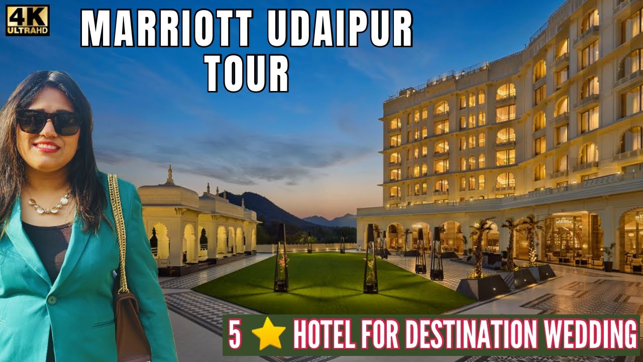 Udaipur Marriott | New Palatial 5-Star Destination Wedding Venue in Rajasthan | Full Venue Tour