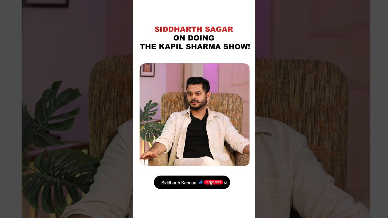 Siddharth Sagar on The Kapil Sharma show!
