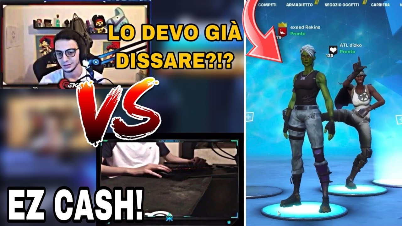 Dizko dona a REKINS in LIVE e lo SFIDA in 1 vs 1 nelle BOX FIGHT! WAGERS