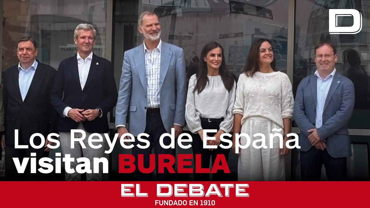 Así ha sido la visita de los Reyes a Burela, el puerto bonitero más importante de Galicia