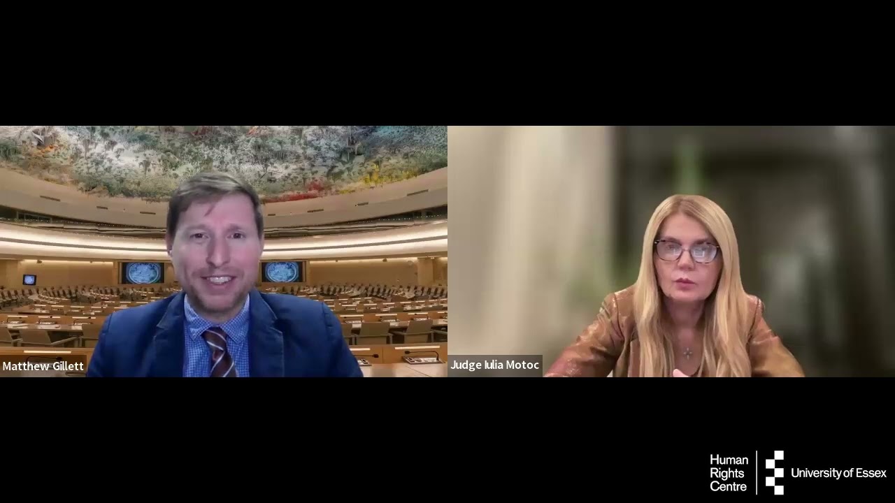 Eighth Human Rights Annual Lecture 2024: Judge Iulia Motoc