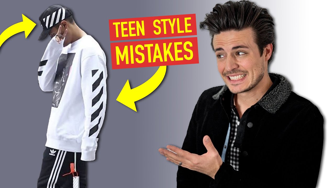 BIGGEST Style Mistakes Teens Make | Mens Fashion for Younger Dudes!