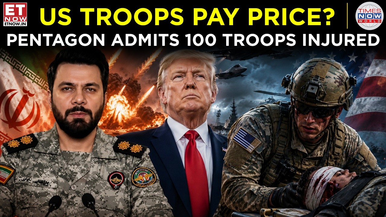 ШОК В ПЕНТАГОНЕ: 100 АМЕРИКАНСКИХ ВОЕННЫХ РАНЕНЫ В РЕЗУЛЬТАТЕ УДАРОВ ИРАНА! | ET Now | Последние ...