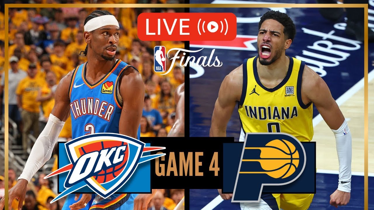 NBA LIVE! THUNDER vs PACERS GAME 4 | 2025 NBA FINALS | June 14, 2025 | NBA 2K25