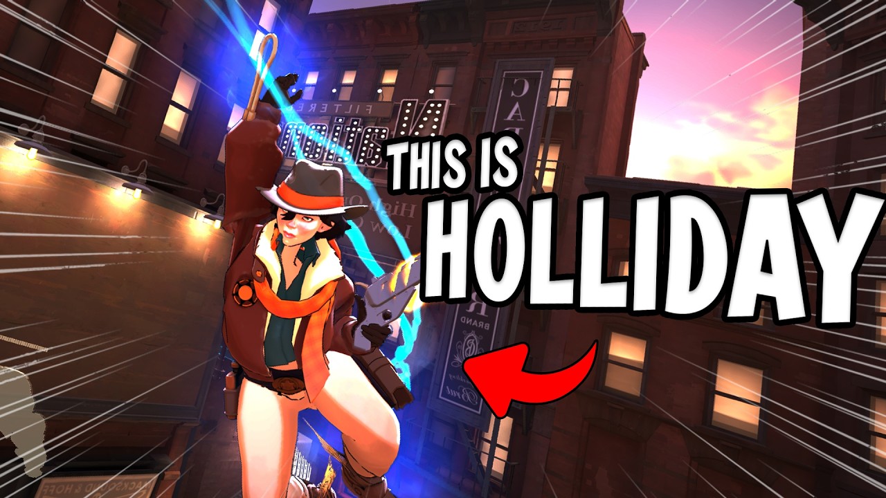 holliday is the MOST fun hero in deadlock