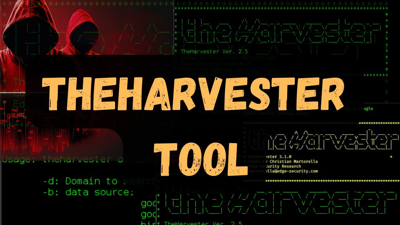 TheHarvester | Kali Linux Tool | Information Gathering Like a PRO