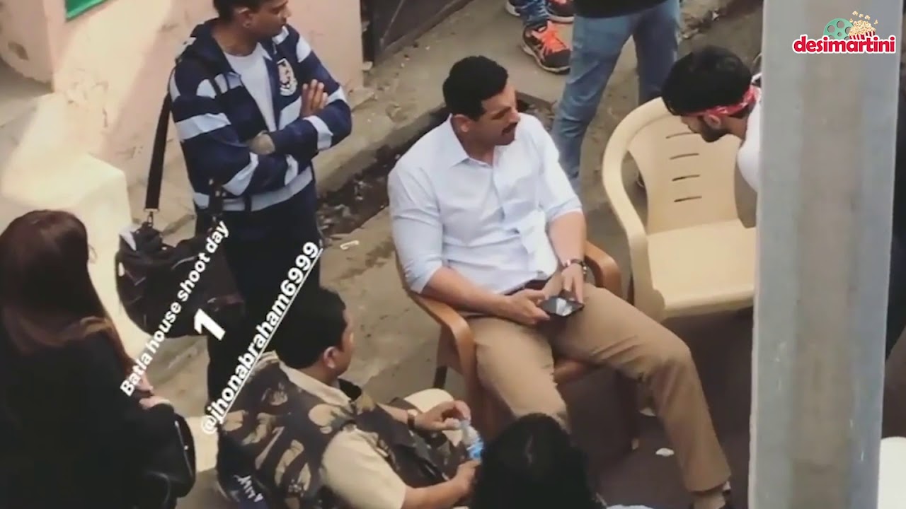 EXCLUSIVE! John Abraham caught shooting for his upcoming movie Batla House