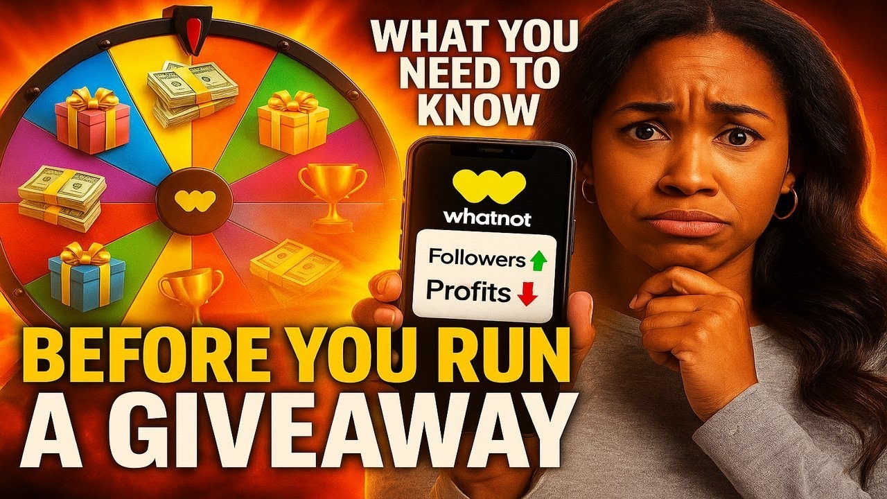 The Truth About Whatnot Giveaways No One Tells You....