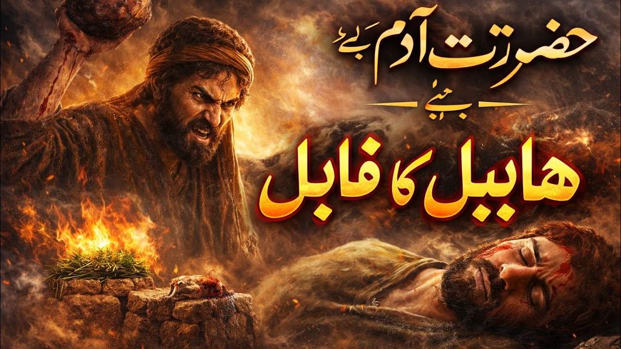 ہابیل اور قابیل کا سچا واقعہ | دنیا کا پہلا قتل | حضرت آدمؑ کے بیٹوں کی کہانی | Qurani Story