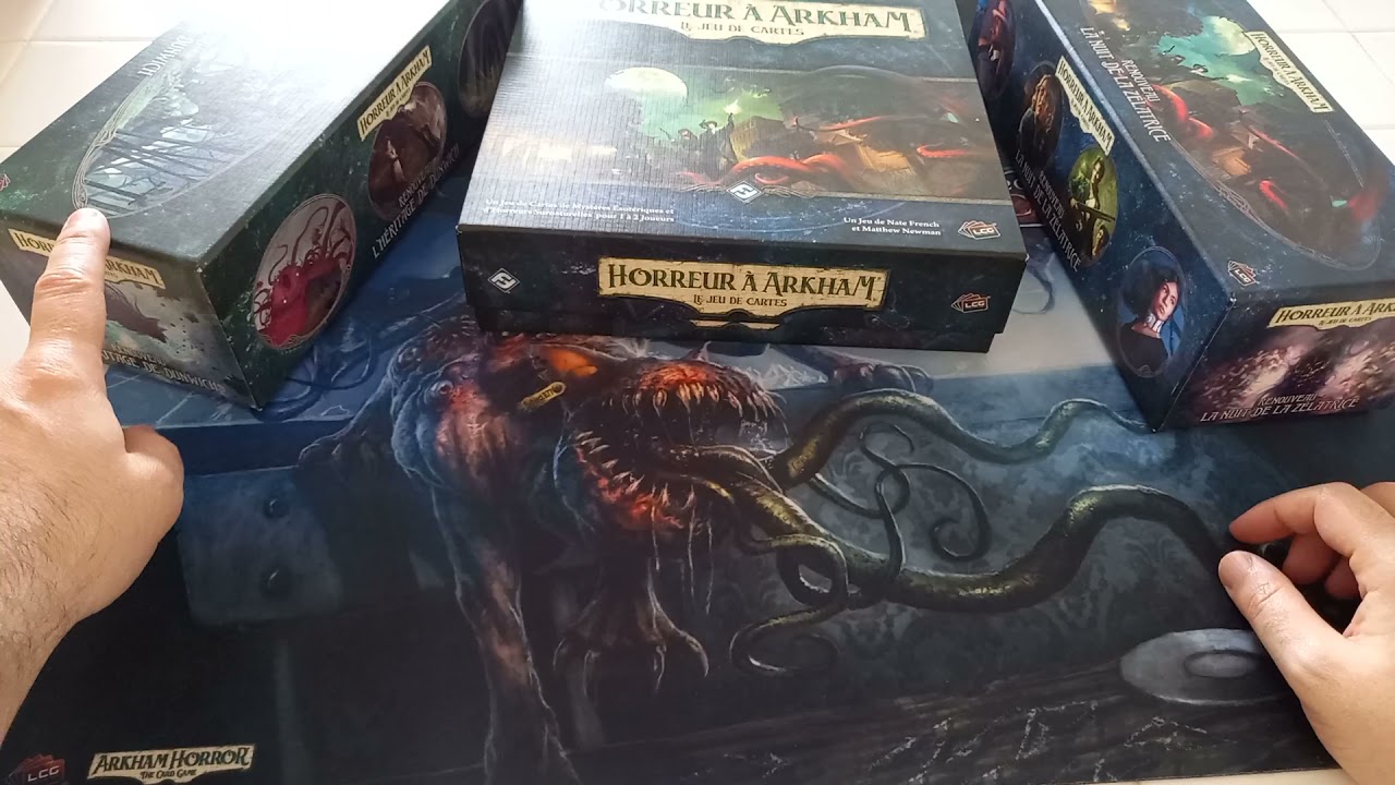 Ma solution rangement et classement via les boîtes renouveau pour horreur à Arkham jce.