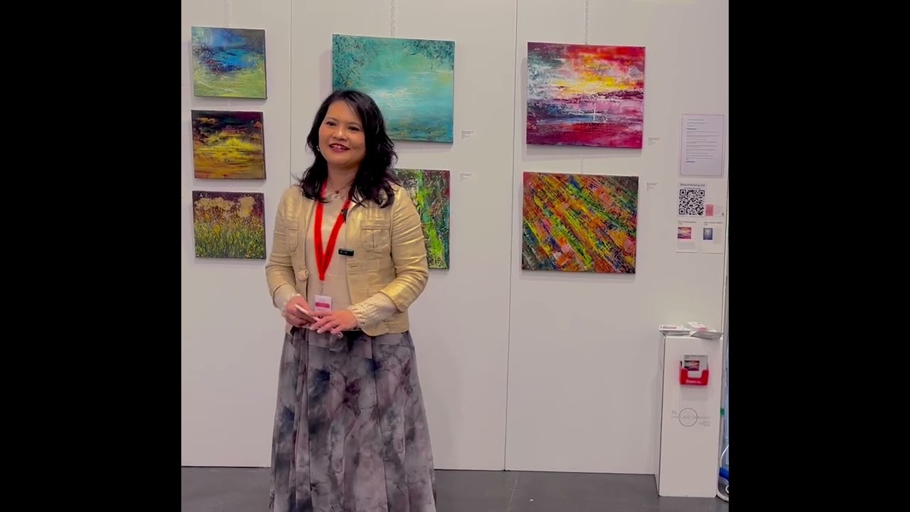 藝術家 廖文君（頌之藝）｜義大利FlorenceBiennale2025 Interview|GloriaPatriGallery