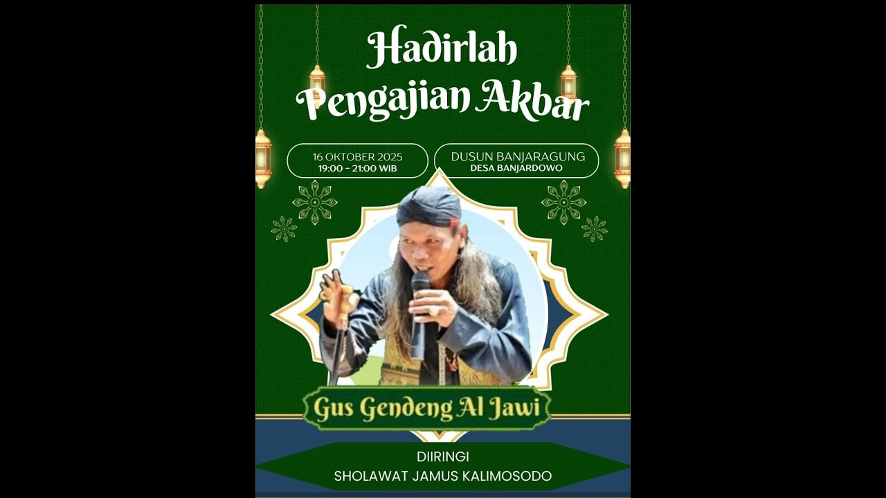 Live Gus Gendeng | Jombang, 16 Oktober 2025.