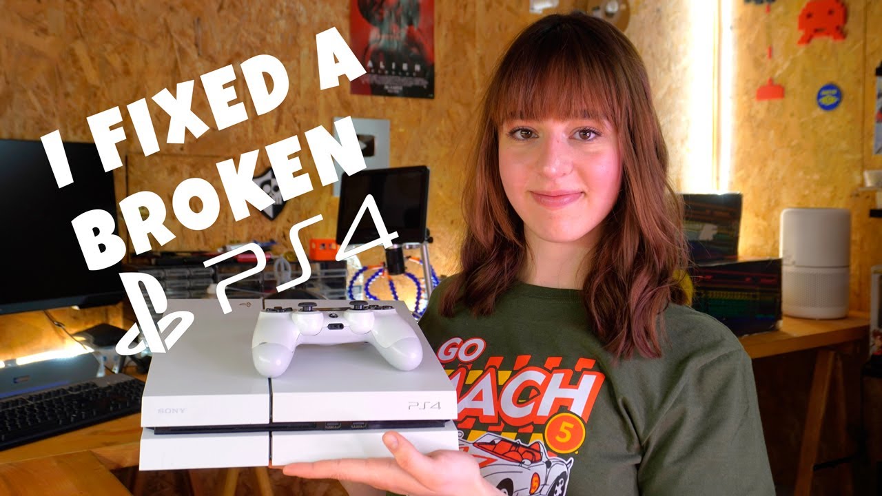 Я купил сломанную PS4 — давайте починим её и заменим жёсткий диск!