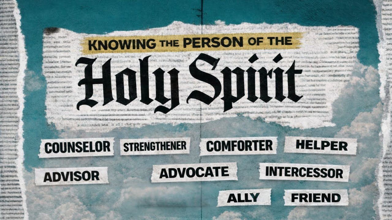 Knowing The Person Of The Holy Spirit | 03.01.26 - Sunday Morning Service