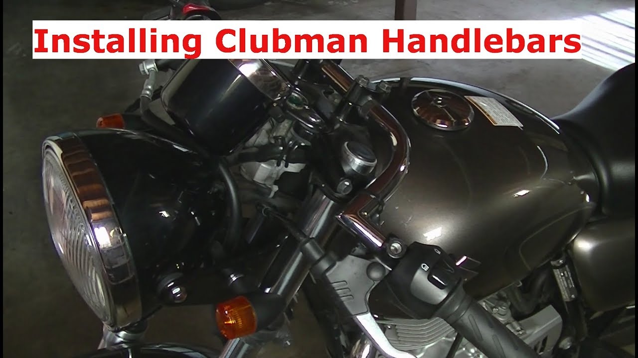 First time cafe racer build the handlebars