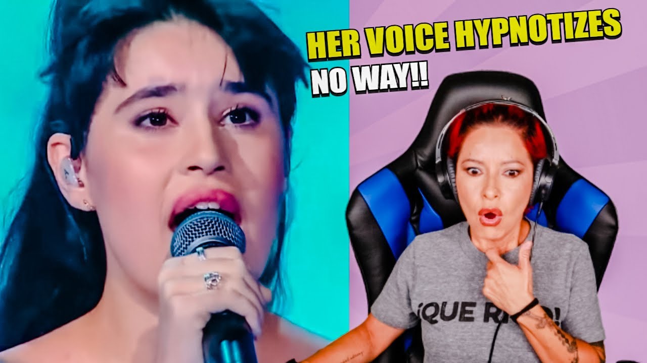 LATINA REACTS to DIANA ANKUDINOVA - CAN'T HELP FALLING IN LOVE // WEIRD AND INDESCRIBABLE VIBES!!