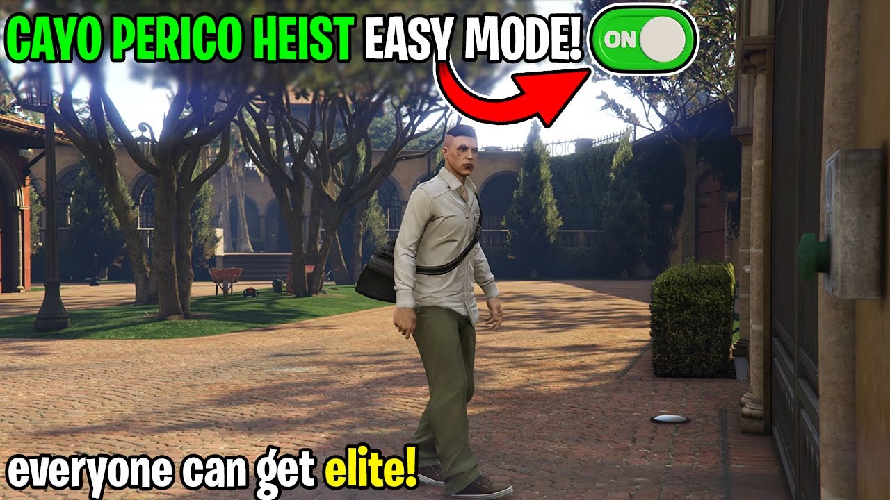 Easy Mode Cayo Perico Heist! 2025 (Anyone can get Elite challenge)