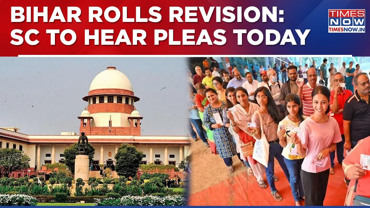 SC To Hear Petitons Challenging Bihar Electoral Rolls Revison Exercise, All You Need To Know!