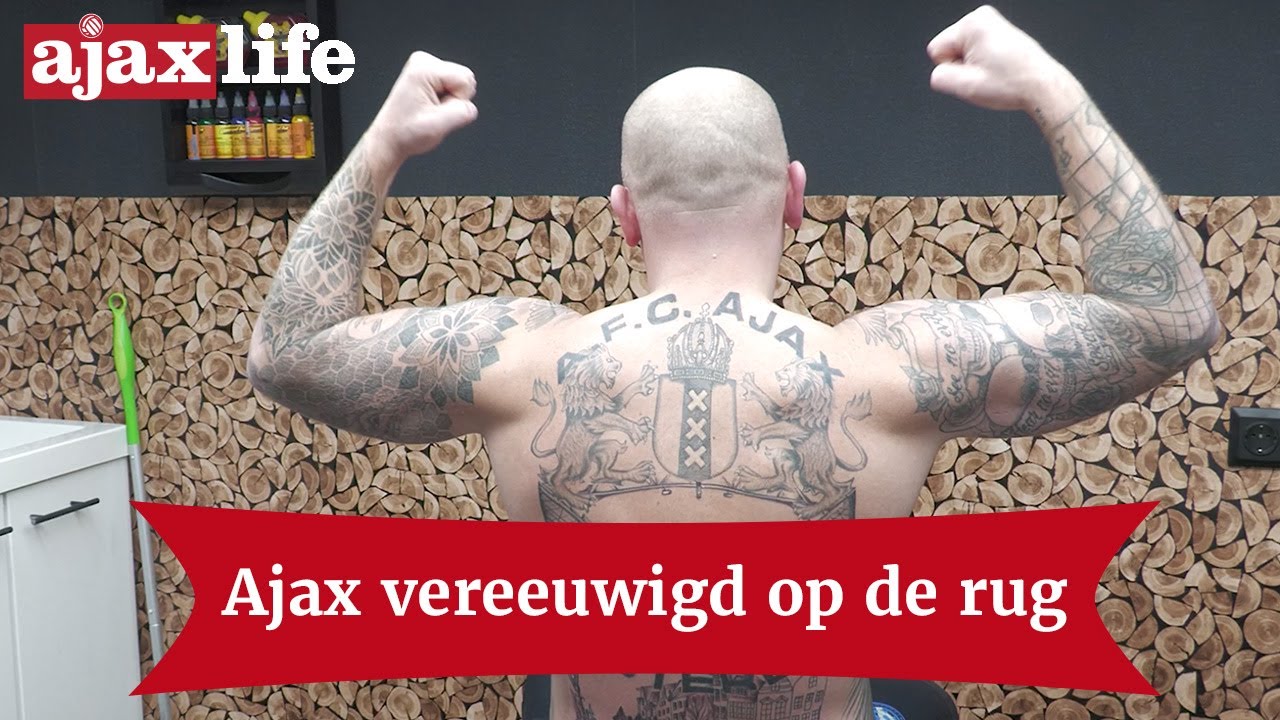 Ajaxtattoo XL: ‘Mensen verklaren mij voor gek’