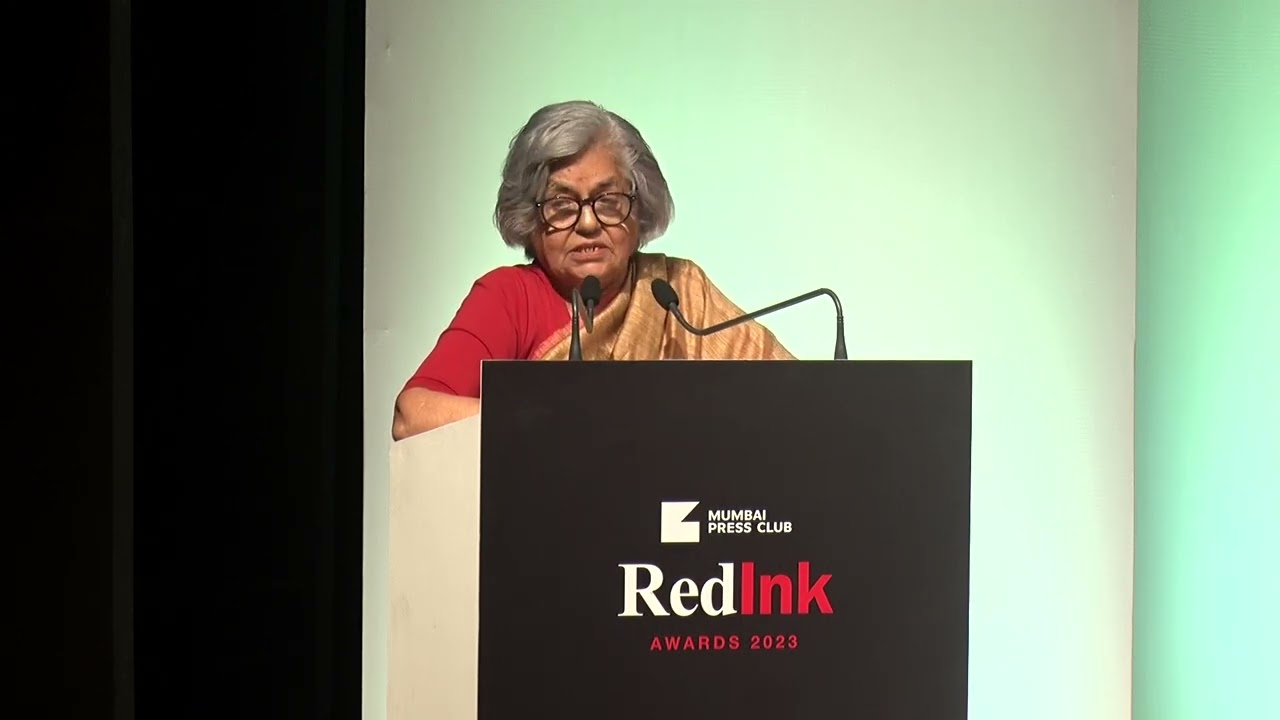 Redink Awards 2023: Speech of Guest of Honour Indira Jaising