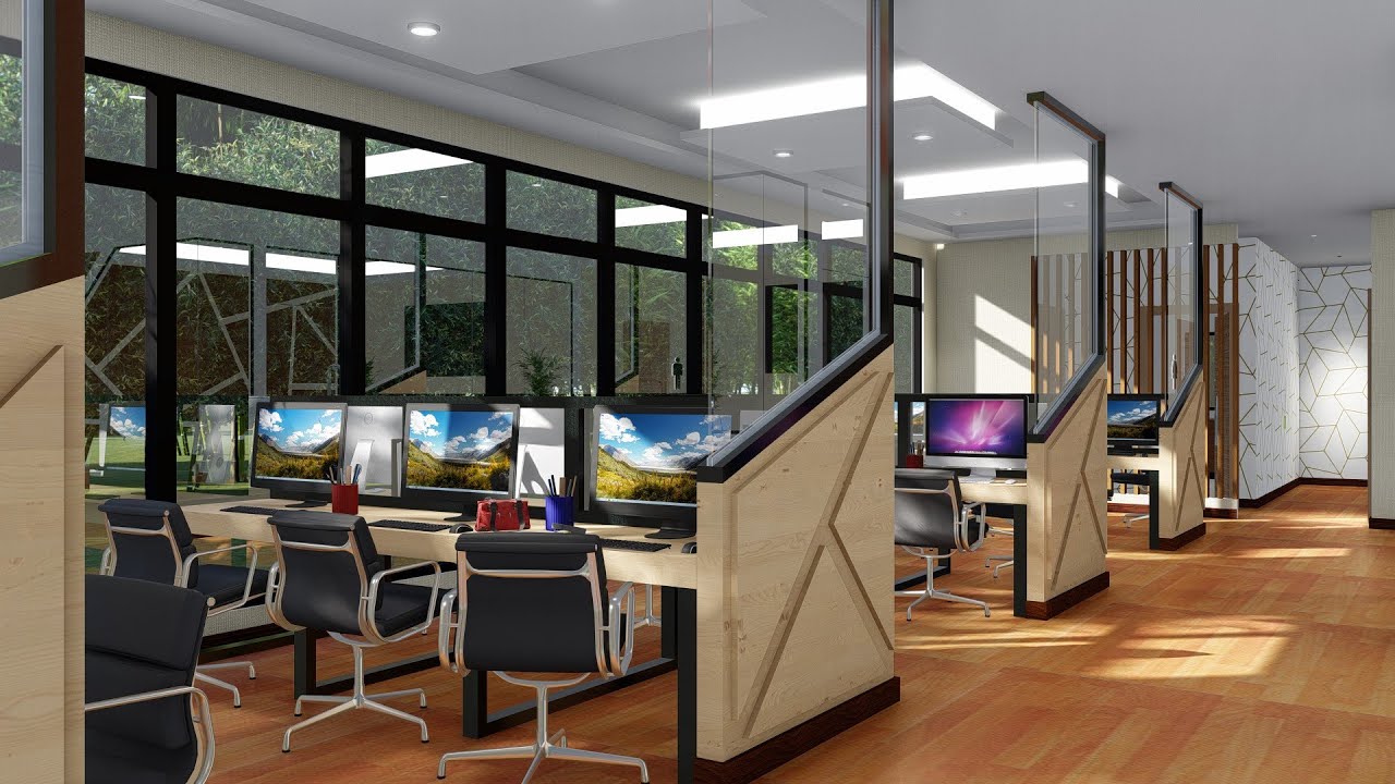 Interior design - MODERN CORPORATE OFFICE