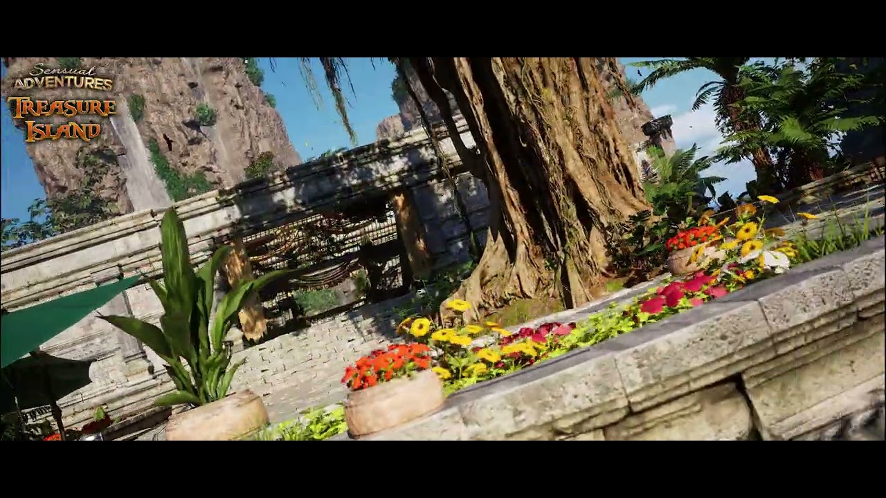 Level Intro Temple Pool