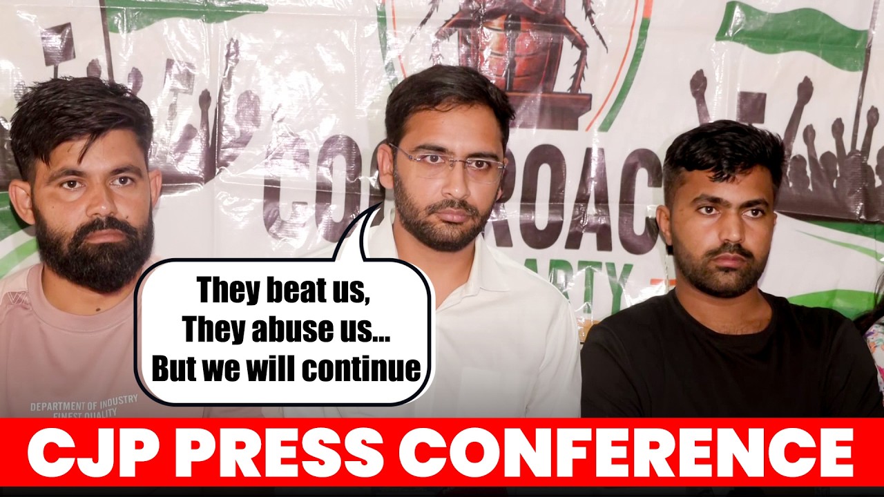 LIVE: CJP Holds Press Conference I Ashutosh Ranka I Adivasi School Thik Karo drive