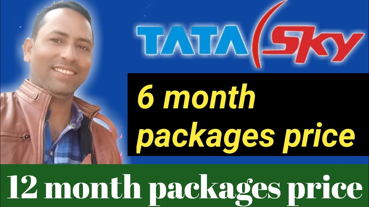 Tata sky 12 month recharge pack price || Tata sky 6 month recharge pack price