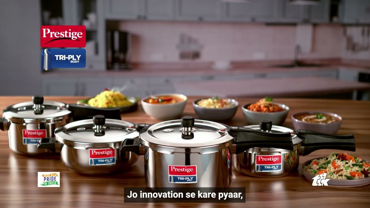 Prestige Svachh Tri-Ply Pressure Cooker