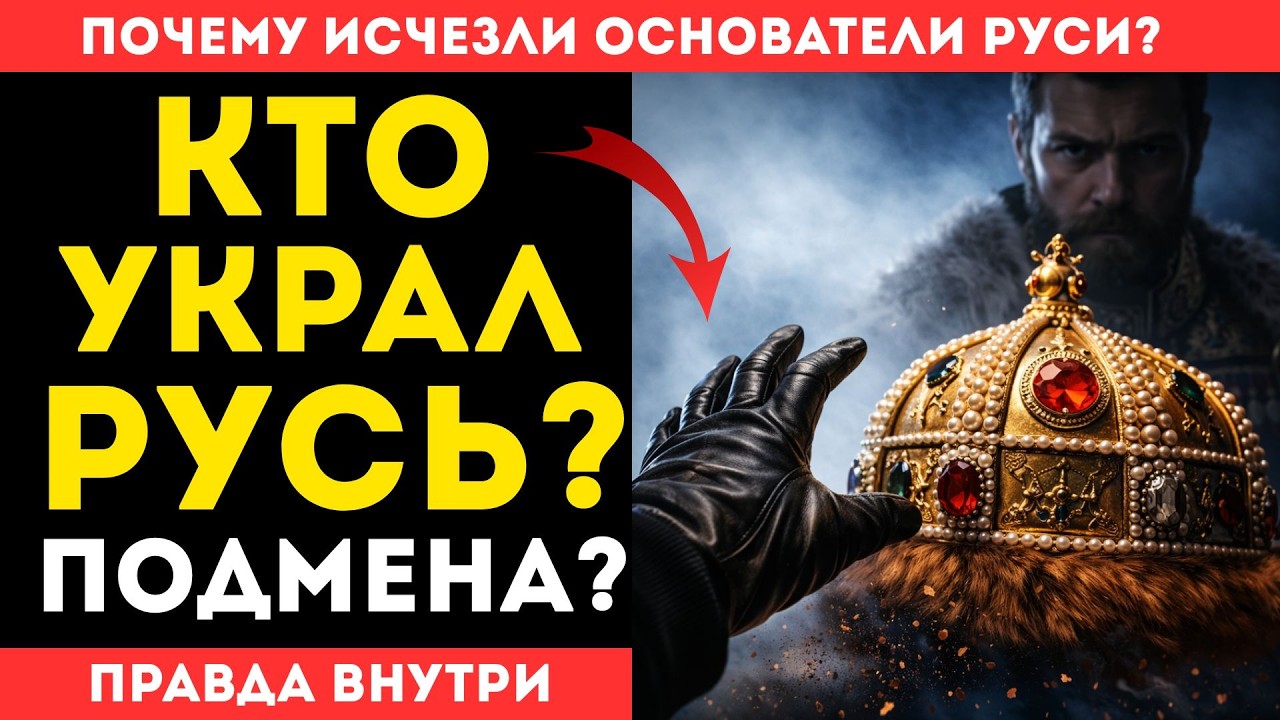КТО И ЗАЧЕМ СТЁР ОСНОВАТЕЛЕЙ РУСИ ИЗ ЛЕТОПИСЕЙ???
