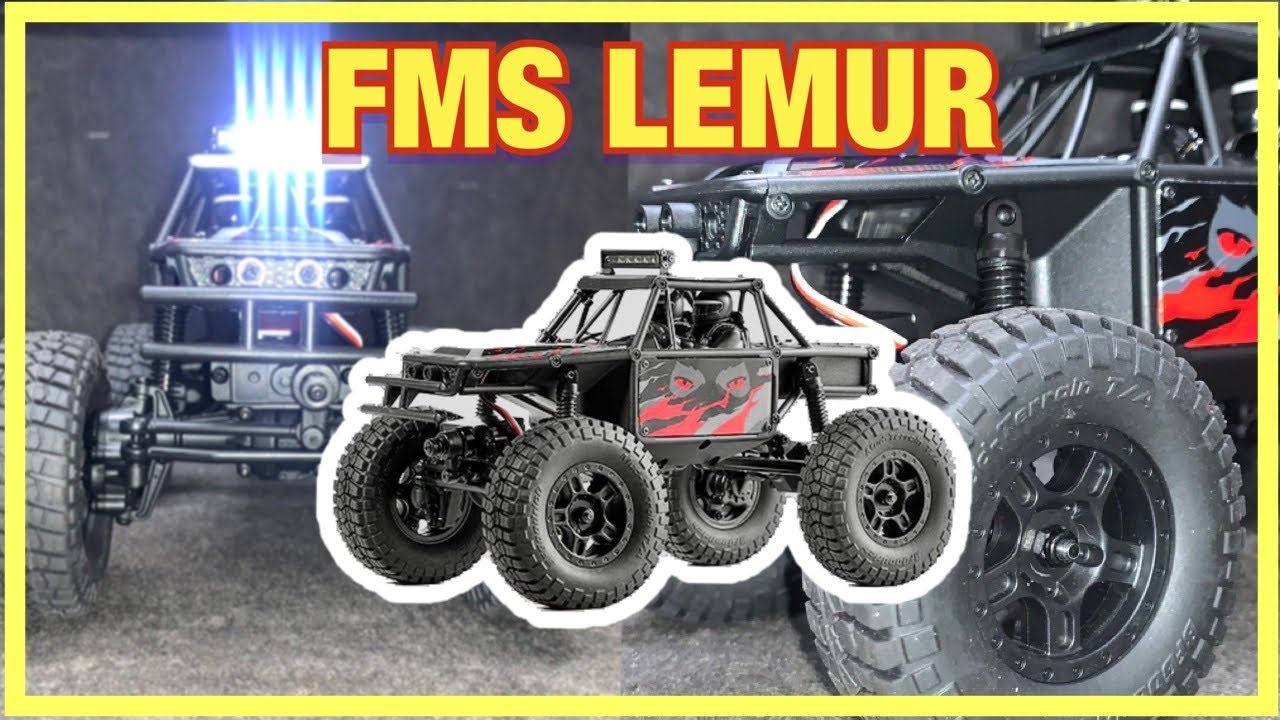 NEW 1/24 FMS Lemur Here and in Action!!