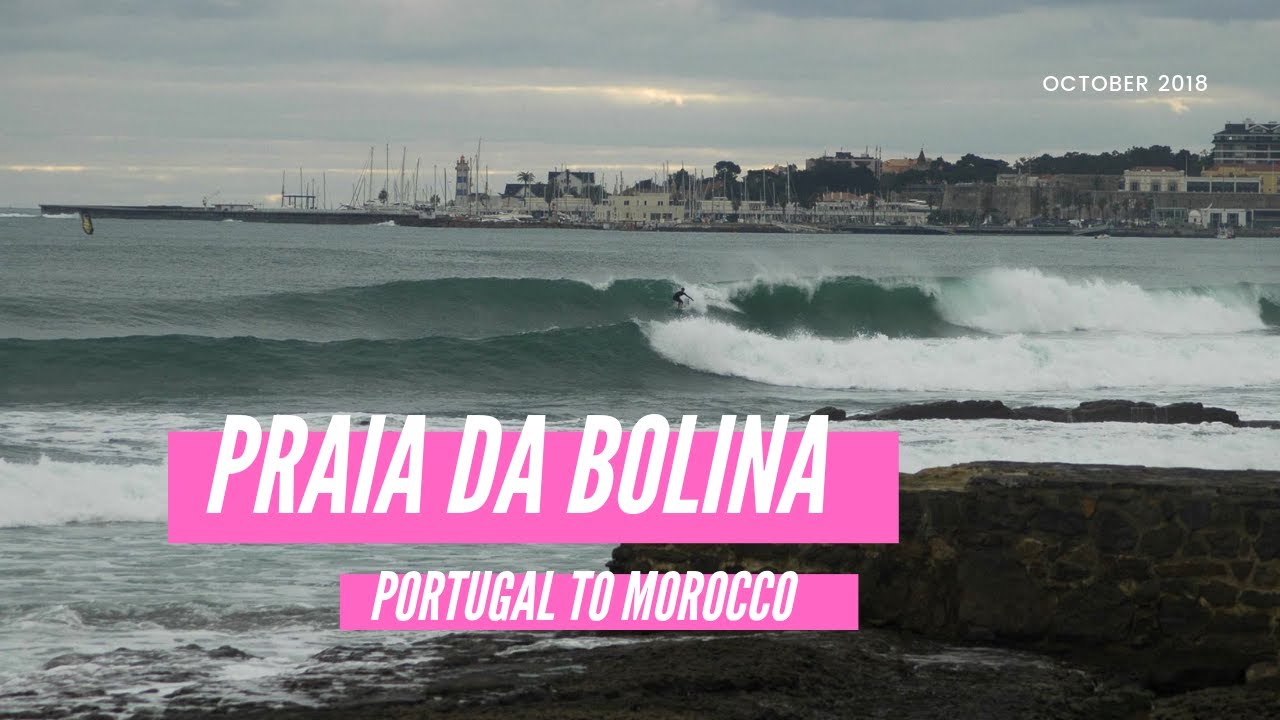 Praia da Bolina Beach in Estoril - Surfing in Cascais Portugal - Discover where to surf in Portugal