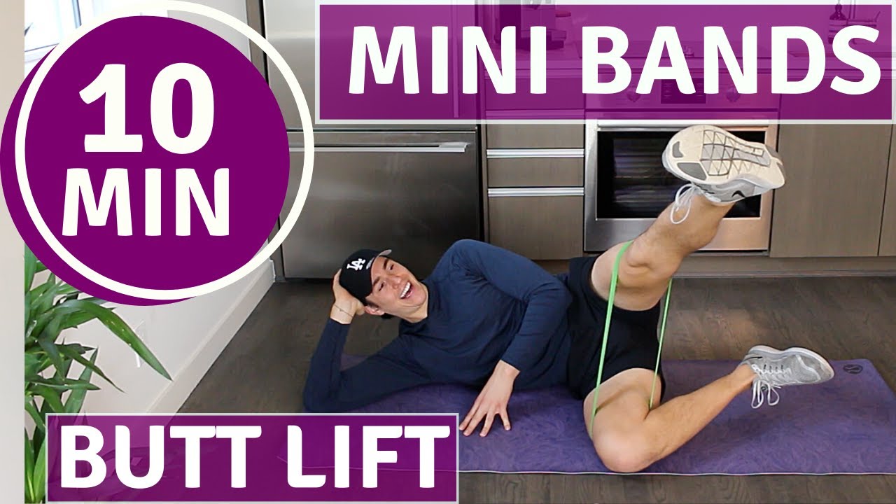 10 minute MINI BAND workout for strong GLUTES