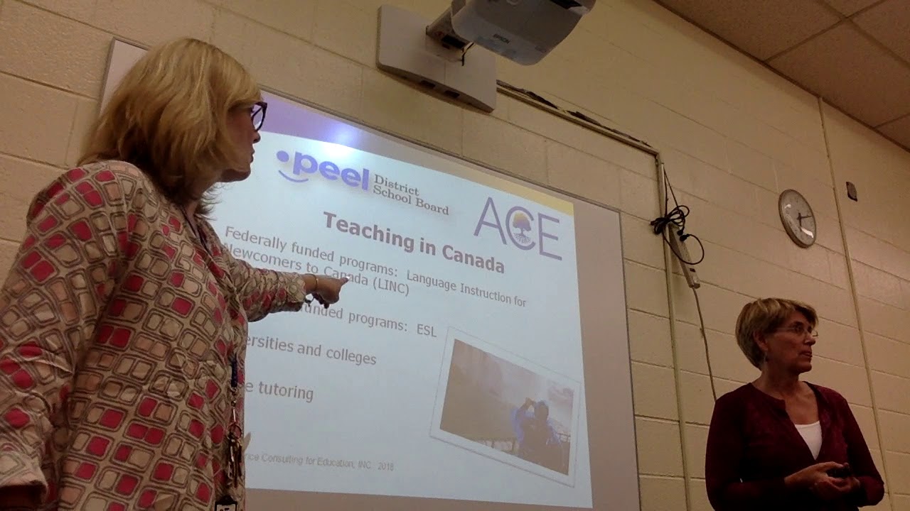 PDSB ACE TESOL Certificate Information Session July 31st 2019