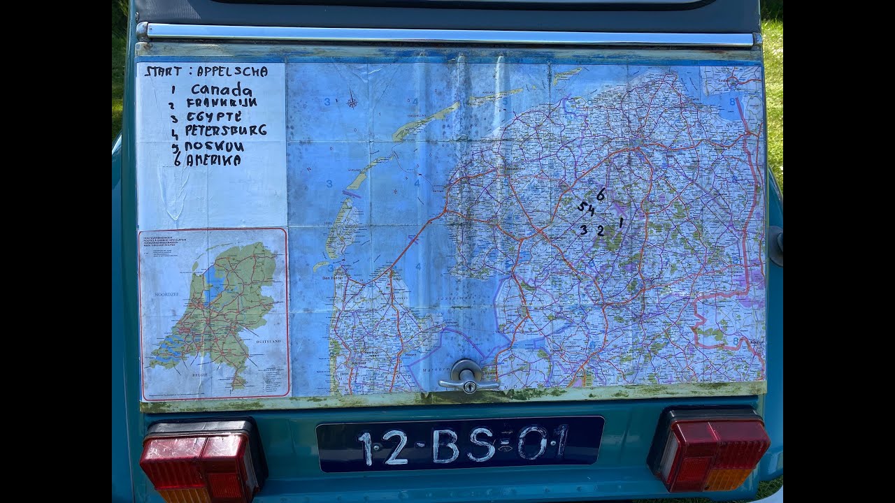 Wereldreis Rit 2025. CitroënClubFryslân.