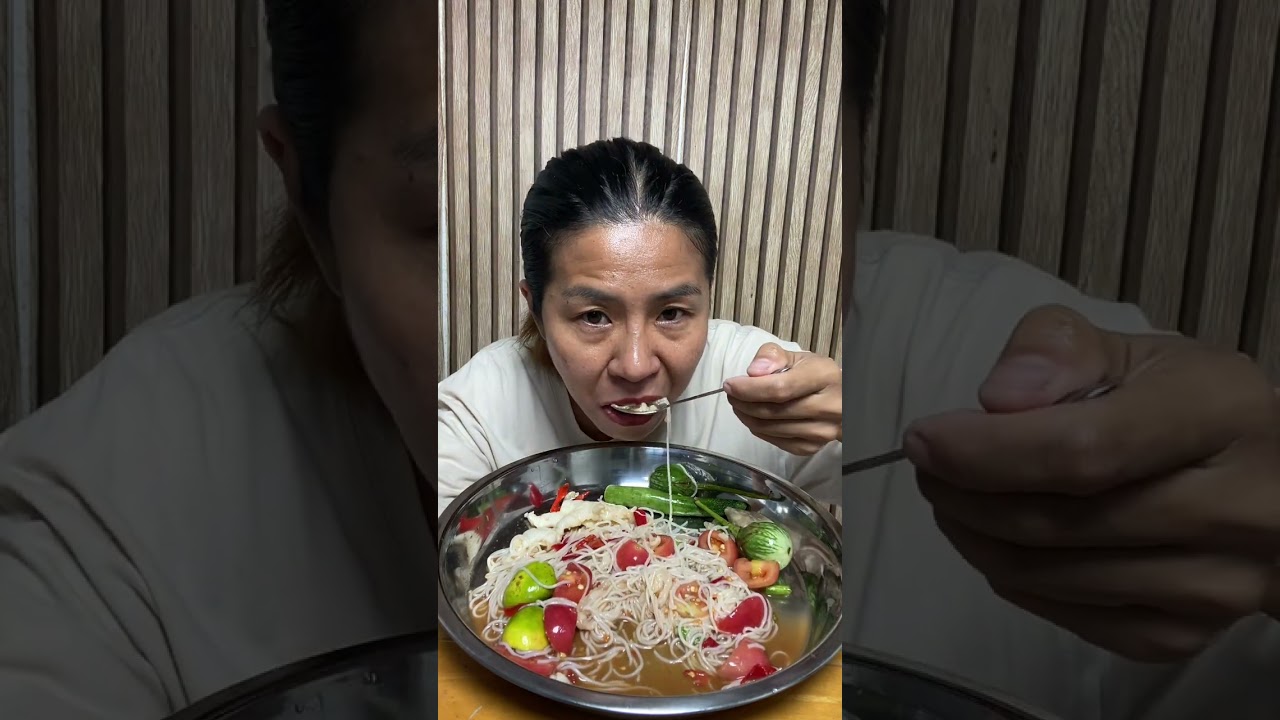 ตำซั่วเล็บมือนาง #กินได้กินดีfamily 