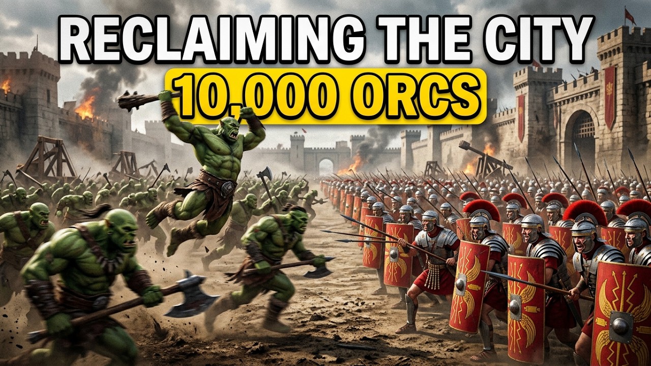 RECLAIMING THE CITY: THE FINAL STAND AGAINST 10,000 ORCS!