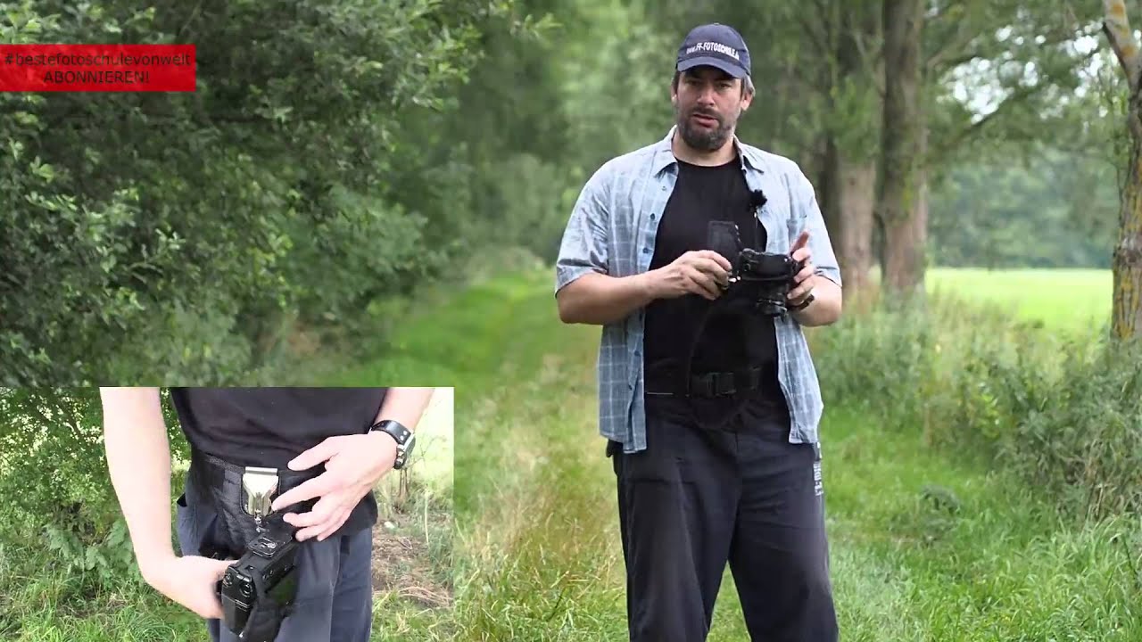 Kameragürtel - Spider Holster oder die Alternative von Andoer