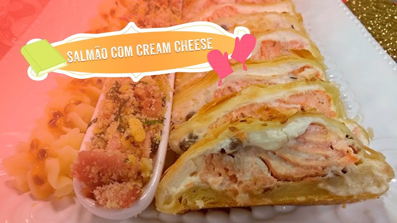 Salmão com cream cheese na massa folhada por Julio Cruz